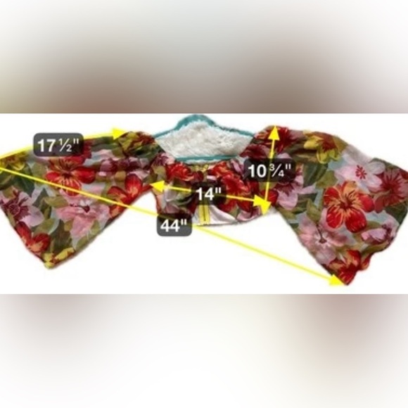 L’atiste Ruffle Statement Blouse Romanticcore Glam Party Top Night Luxe Size M - Picture 4 of 10